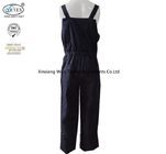 Safety Protective Fire Retardant Insulated Bib Overalls Winter Navy Blue